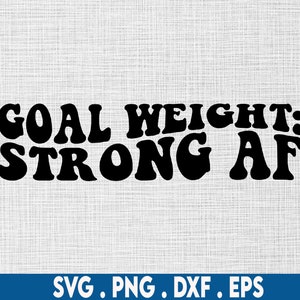 Strong af svg, gym quotes svg, lifting svg, workout svg, exercise svg, gym svg, gym shirt svg, bodybuilding svg, weights svg, funny gym