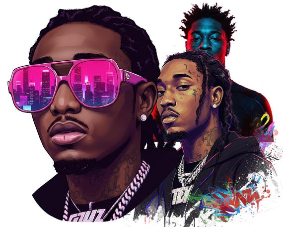 Hip Hop Png Bundle, Vintage Rap T-shirt Designs, Streetwear