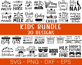 Kids SVG Bundel, Cool Kid Svg, Peuter Svg, Funny Kids SVG, Cool Kids Svg Bundel, Sassy Svg, Funny Kids Designs Svg, Cut Files voor Cricut