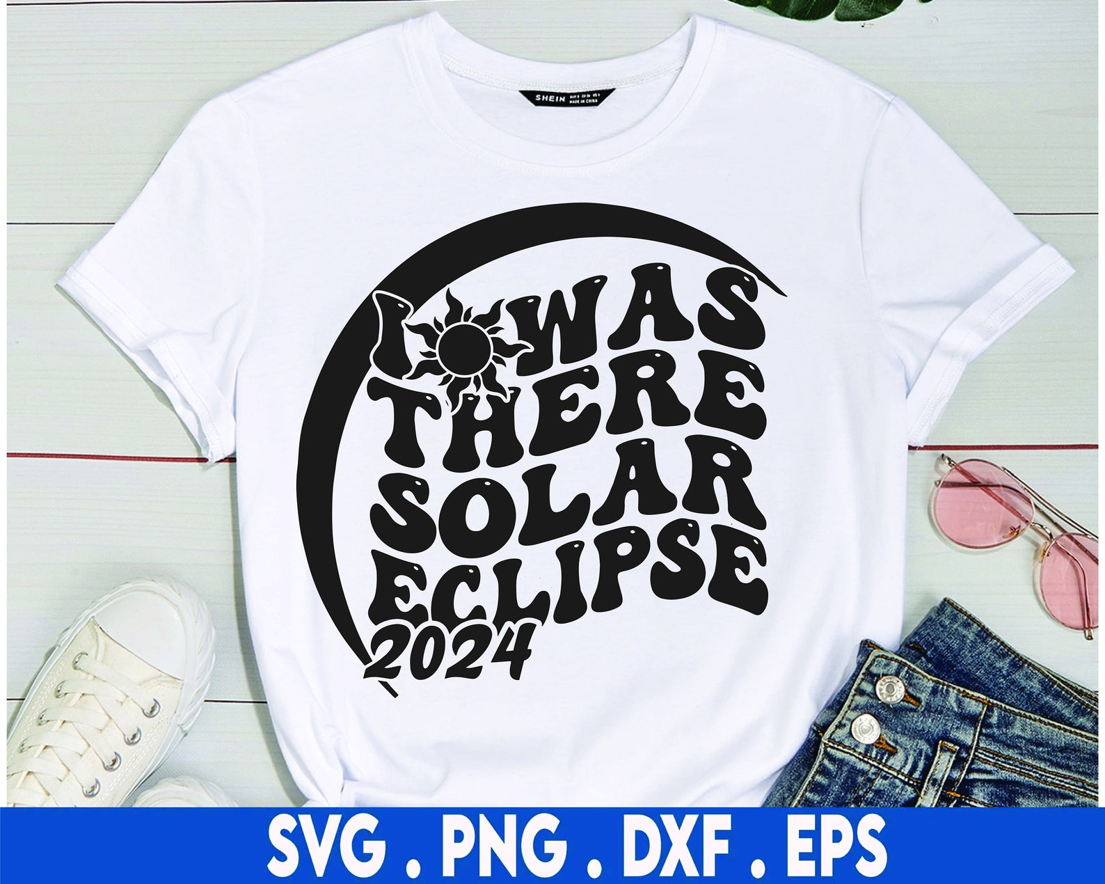 Solar Eclipse 2024 Svg Bundle, 2024 Eclipse Shirt Svg, Solar Eclipse ...
