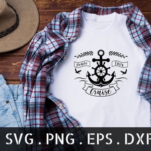 Peace Love Cruise svg, Peace Love gesneden bestand, Peace Love citaat, Peace Love zeggen, Peace Love shirt svg, Peace Love Cruise png