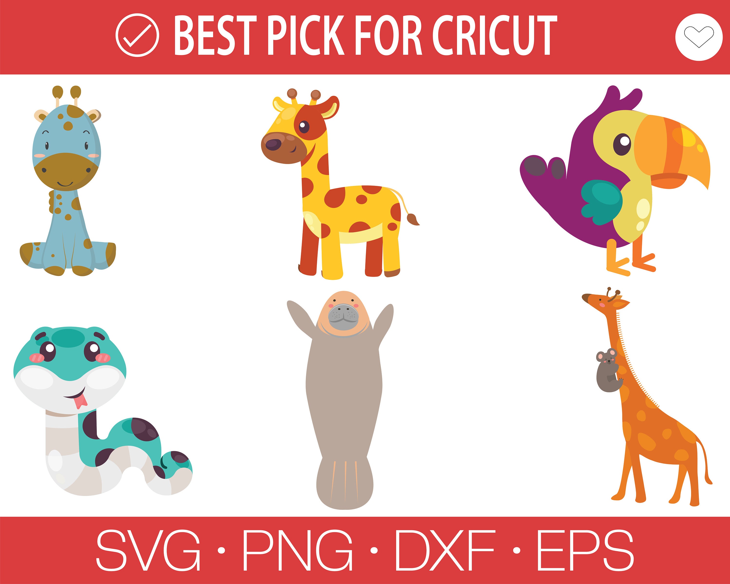 Safari Animals SVG Bundle, Jungle Svg, Animals Svg, Lion Svg, Elephant ...