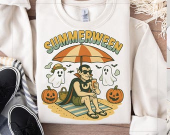 Summer Halloween png, Funny Halloween png, Horror Characters png, Killers Summer Vibes Png, Summer Halloween png