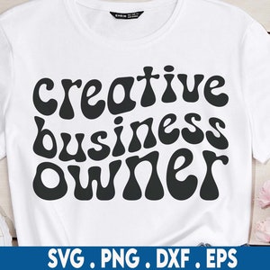 Creative business owner svg, graphic designer svg, artist svg, photographer svg, girl boss svg, entrepreneur svg, ceo svg, small business image 1