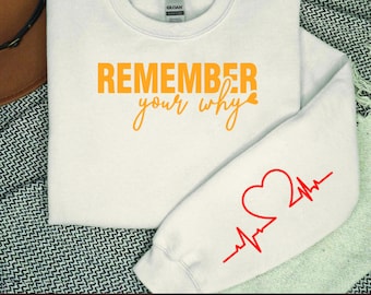 Remember Your Why Svg, Boho Self Love Svg, Positive Daily Affirmations Svg, Motivational Sleeve Shirt Svg, Inspirational Sleeve Shirt Svg