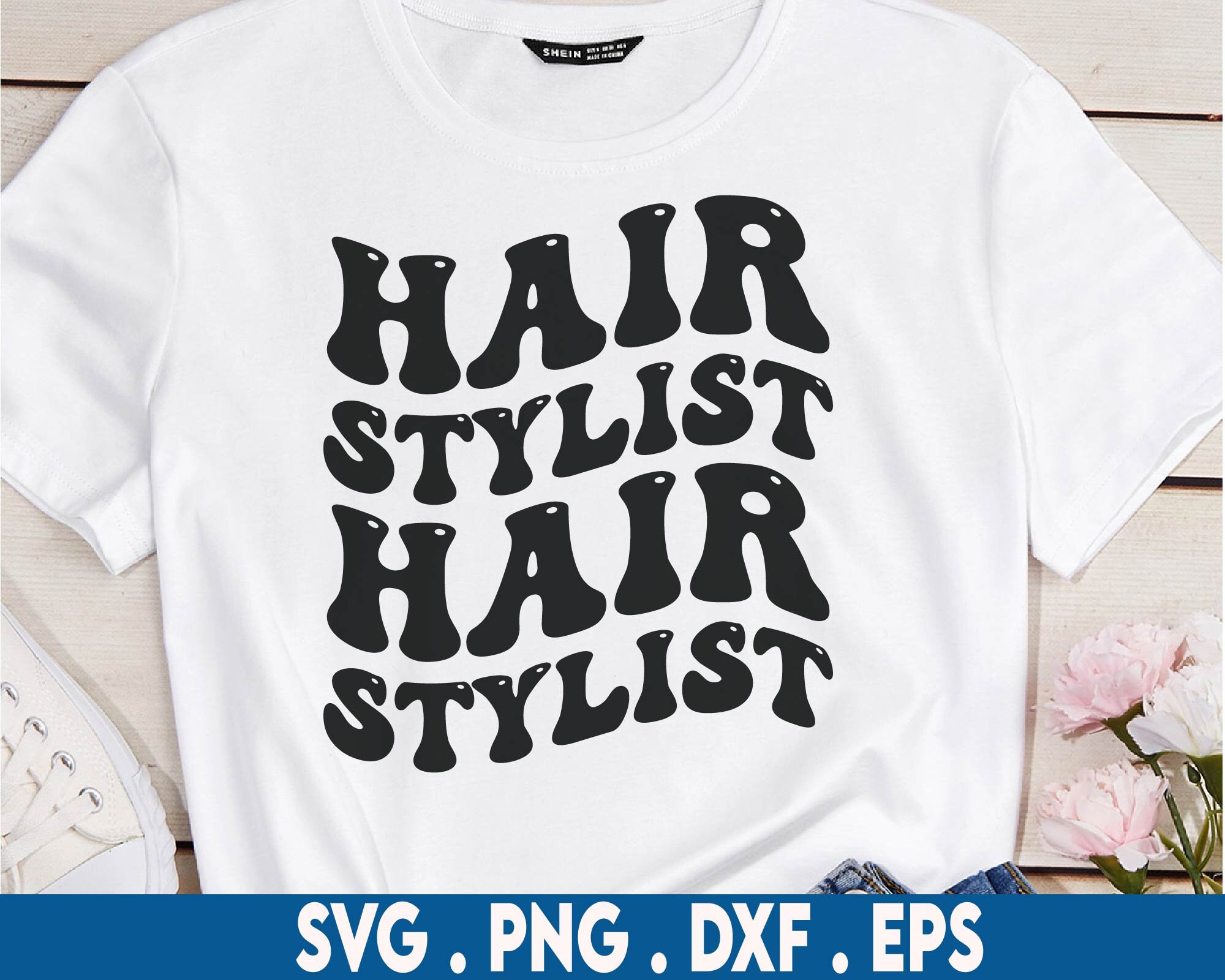 Wavy Hair Silhouette