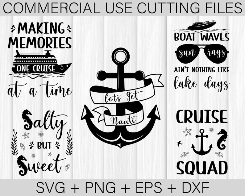 Cruise SVG Bundle Cruise Ship Svg Cruise Shirts Svg Anchor - Etsy