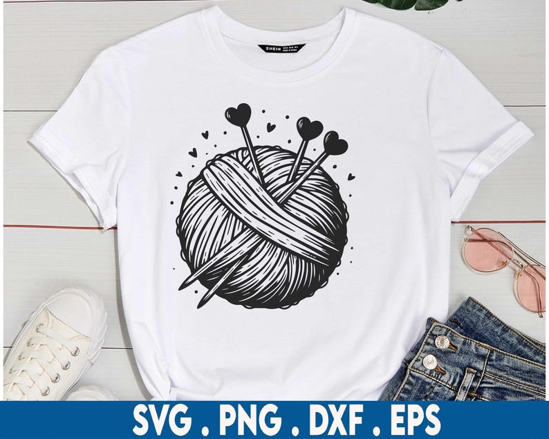 Knitting Svg Bundle, Crochet Svg, Yarn Svg, Knit Svg Bundle, Crochet ...