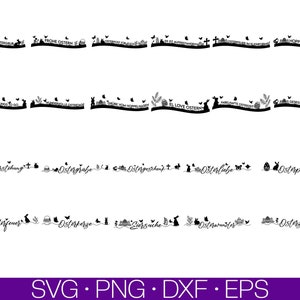 Puede incluir: Un diseño gráfico en blanco y negro con varias frases de Pascua en alemán. Las frases incluyen "Frohe Ostern", "Ostergrüße", "Osterpost" y "Osterzeit".