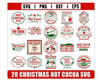 Hot Cocoa Svg Bundle, Olde Fashioned Hot Cocoa svg, Hot Cocoa Served Here Svg, Christmas Hot Cocoa Sign Svg, Hot Cocoa Company Svg