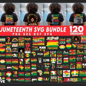 Juneteenth SVG PNG Bundle, They Not Like Us svg, célébrons 1865, nous sommes l'histoire des noirs, roi noir nutrition svg, 1865 svg, Afro America Png