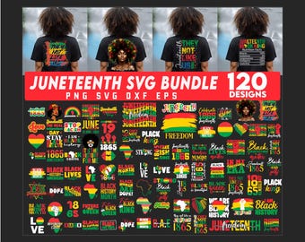 Juneteenth SVG PNG Bundle, Oni nie lubią nas svg, świętuj 1865, jesteśmy czarną historią, Czarny król odżywianie svg, 1865 svg, Afro Ameryka Png