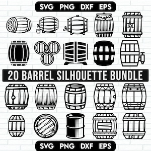 Barrel SVG Bundle, Wood Barrel svg, Beer Keg svg, Wooden Barrel svg,Barrel dxf, Barrel png, Barrel eps, Barrel vector, Barrel cut files