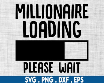 Millonario SVG / Motivacional SVG / Rico SVG / Manifiesto SVG / Hustle SVG / CEO SVG / Pequeña empresa SVG / Sueños SVG / Chica jefa SVG / Emprendedor SVG / Grind
