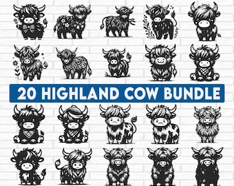 Highland Cow svg, Highland Cow Svg,Highland Cow Png Bundle,Highland Cow Png for Sublimation,Baby Highland Cow Png,Highland Cow Clipart svg