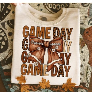 Coquette Football png, Football Bow png, Football mom png, Game Day, Retro Football png, Fall Football png, Football Season Png, Sports png