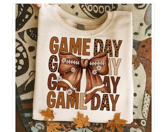 Coquette Football png, Football Bow png, Football mom png, Game Day, Retro Football png, Fall Football png, Football Season Png, Sports png