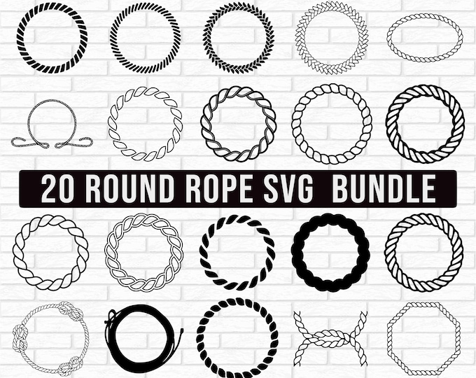 Rope Frame SVG, Square, Frame SVG, Nautical, JPG, Png, Chinoiserie ...