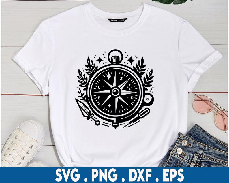 Compass Svg Bundle, Compass Svg, Nautical Compass, Vintage Compass ...