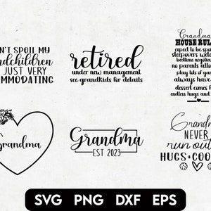 Grandparents svg bundle, Grandma svg Bundle, Nana svg Bundle, Grandkids svg, Grandma Life svg, Grandma png, Coffee Mug svg, Mimi svg image 5