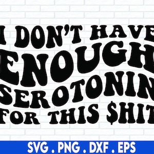 Je n'en ai pas assez svg, svg de santé mentale, svg déprimé, blasphème svg, anxiété svg, dépression svg, svg bipolaire, svg maniaque, sarcasme svg