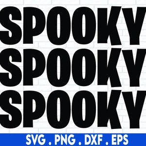 Spooky SVG, Halloween SVG, Spider SVG, Spooky Vibes Svg, Halloween Quotes, Fall Svg, Png, Svg File for Cricut, Sublimation Designs Downloads