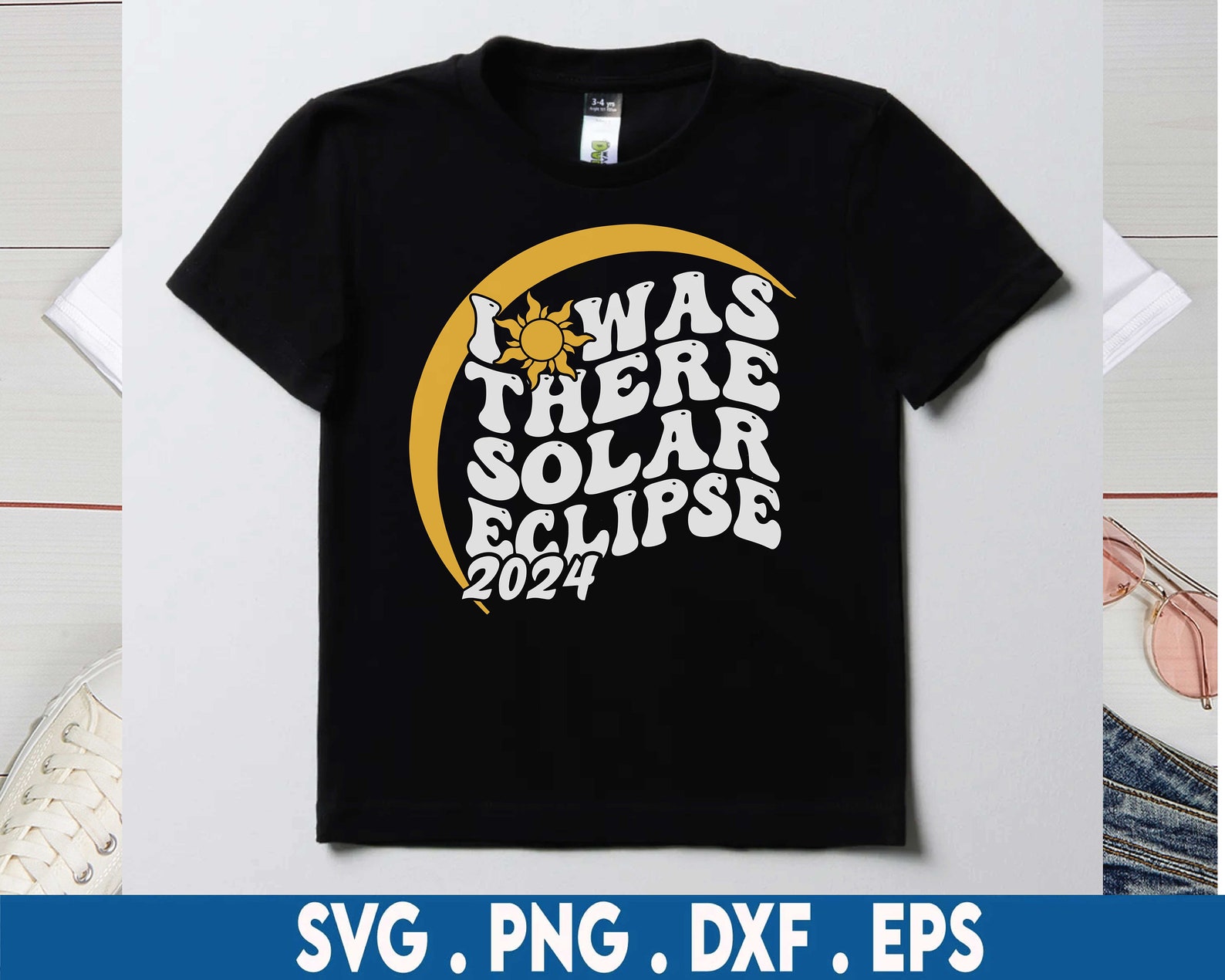 Solar Eclipse 2024 Svg Bundle, 2024 Eclipse Shirt Svg, Solar Eclipse ...
