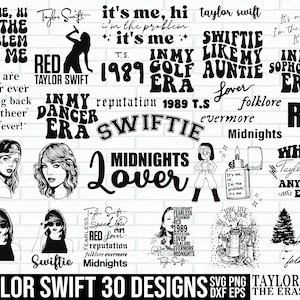 Its Me Hi Im A Swiftie its Me Taylor Swift Fans SVG Cutting Files