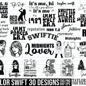 Its Me Hi Im A Swiftie its Me Taylor Swift Fans SVG Cutting Files