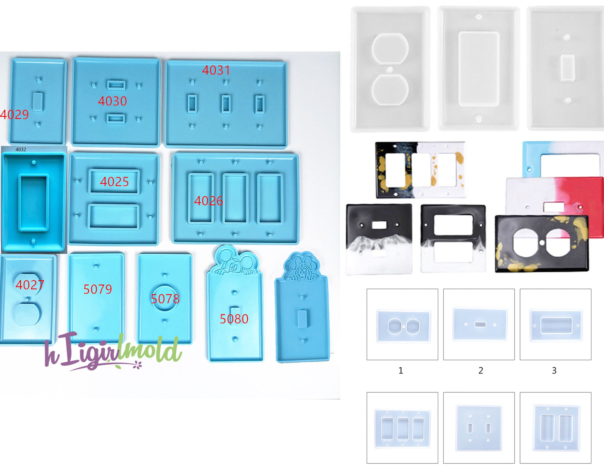 Plaster Molds for sale Only 2 left at 70