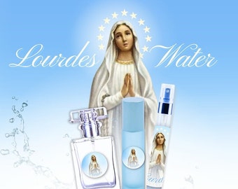 Lourdes Water - Agua de Lourdes - Our Lady of Lourdes - Sacramentals - Holy Water