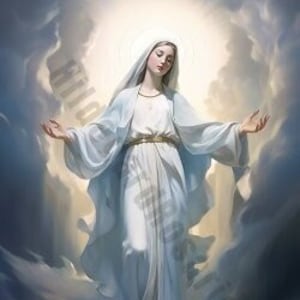 Digital Download - Virgin Mary -Our Lady - Virgen Maria, Virgin Mary,