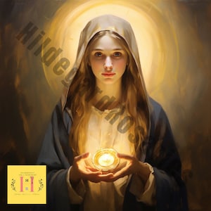 Digital Download - Virgin Mary -Our Lady - Virgen Maria, Virgin Mary, Eucaristia - Eucharist