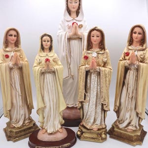Rosa Mística - Mystic Rose - Statue - Virgin Mary - Virgen María - Catholic gift - Catholic - Rosa mistica - fer her - rosa mistica