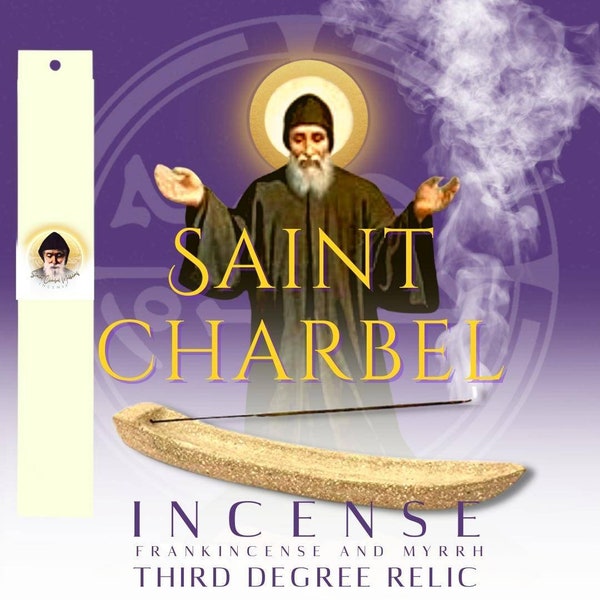 Fragances & Incense Sticks - catholic incese - 12PCS altar - Fatima - Virgin Mary - Padua - Archangel - Miraculous Medal - Jesus - Charbel