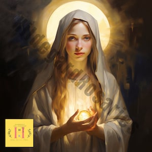 Digital Download - Virgin Mary -Our Lady - Virgen Maria, Virgin Mary, Eucaristia - Eucharist