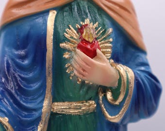 Estatua De La Virgen - Llama De Amor - Virgin Mary Statue