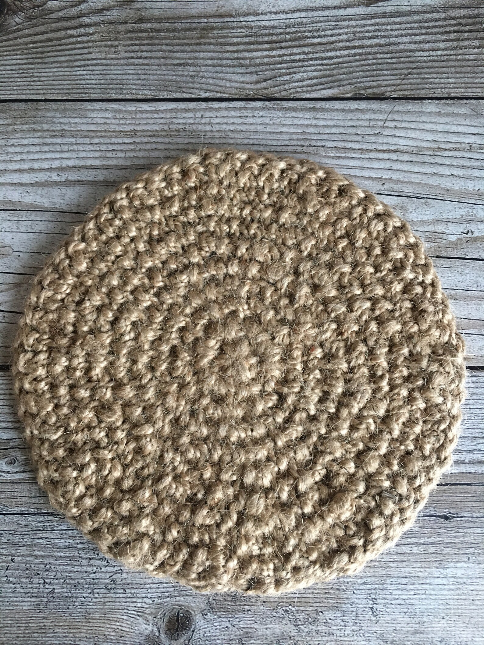 Natural Jute Coasters Round Coasters For Coffee Coasters Tea Etsy