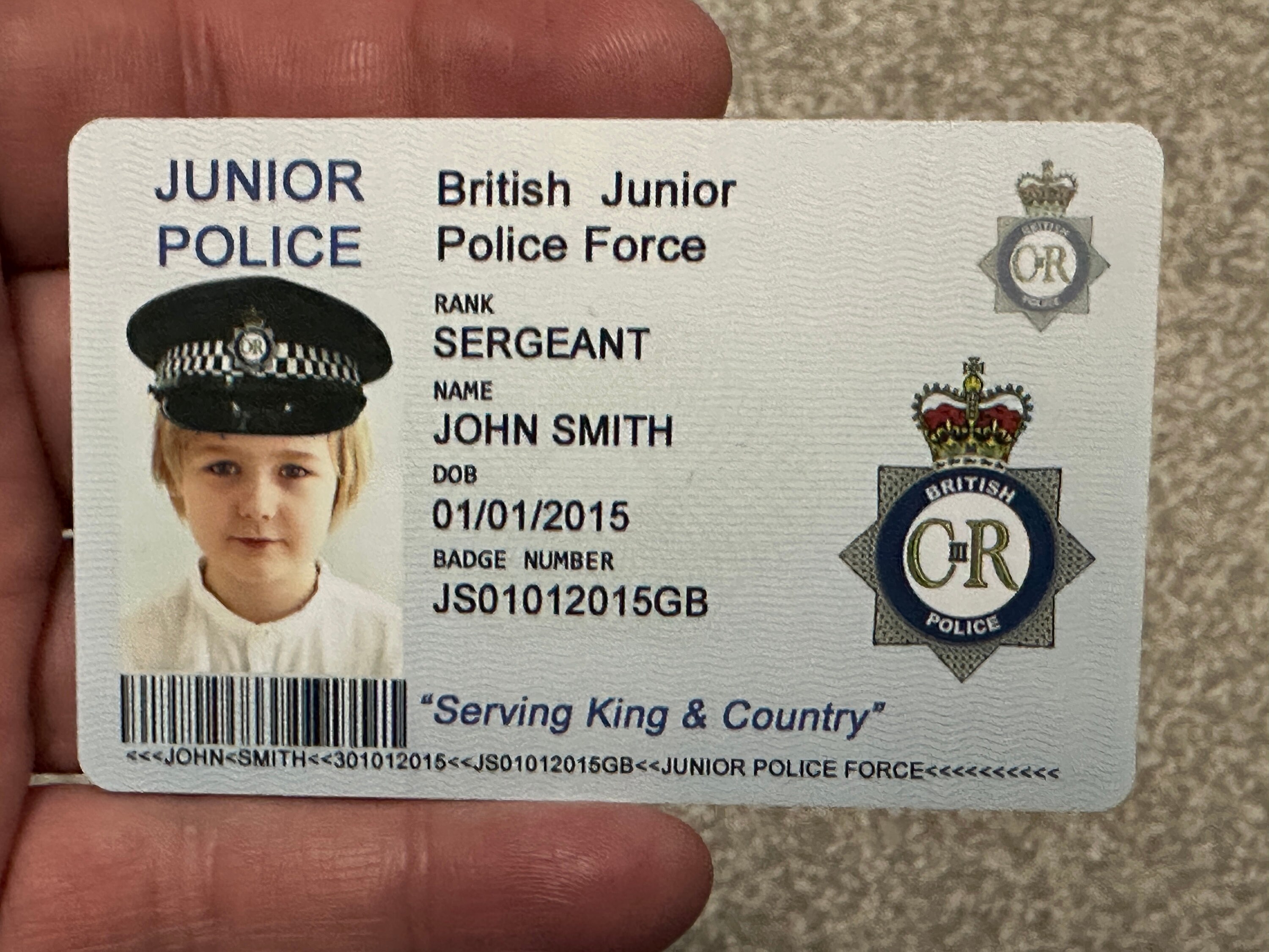 Ssg Id Card