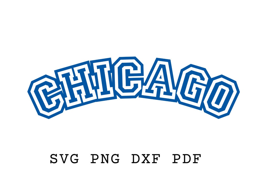 Chicago Svg, Chicago Tshirt Svg, Chicago Stencil, Chicago Gifts ...