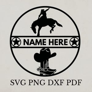 Cowboy-Svg, Ornament-Svg, Laser-Schnitt-Datei, Cowboy-Hut-Schablonen-Svg, Cowboy-T-Shirt-Design, Texas-Schablone, Cowboy-Wandkunst zum Ausdrucken
