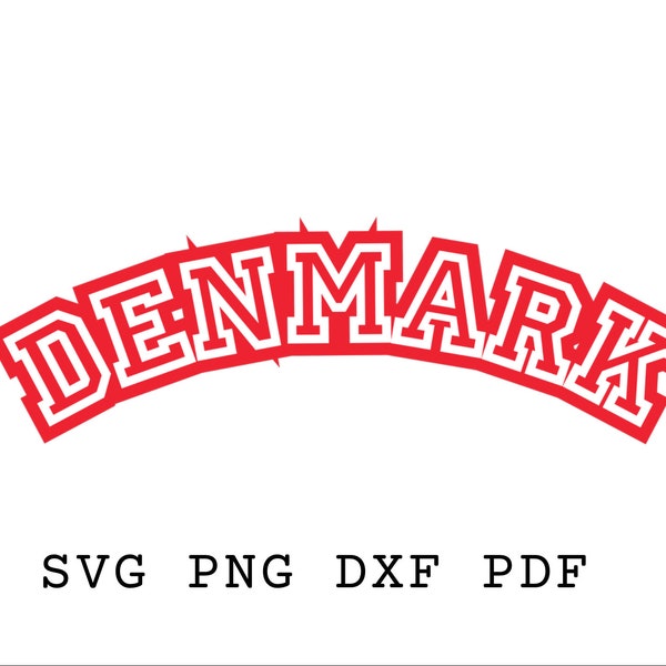 Denmark Svg, Denmark Png, Denmark Sublimation, Denmark design Tshirt, Denmark gifts, Denmark Template, Commercial Use, Varsity, Pattern