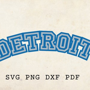 Detroit Svg, Retro Detroit tshirt svg, Detroit Stencil, Detroit gifts, Detroit Template, Detroit sticker svg, Detroit Sublimate, Football
