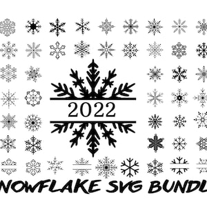 #250 Assorted Snowflake Stencil