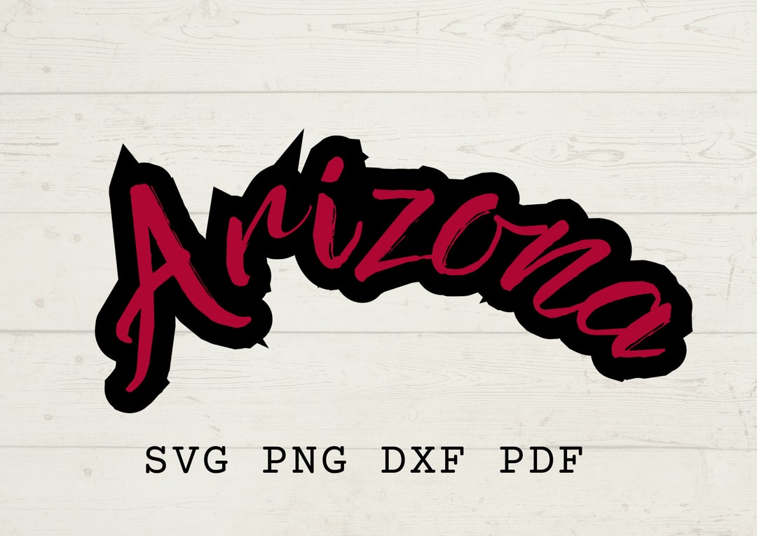 Arizona Svg, Retro Arizona Tshirt Svg, Arizona Stencil, Arizona Gifts ...