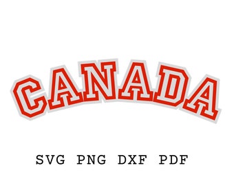 Canada Svg, Canada Png, Canada Sublimation, Canada design Tshirt, Canada gifts, Canada Template, Commercial Use, instant download, Varsity