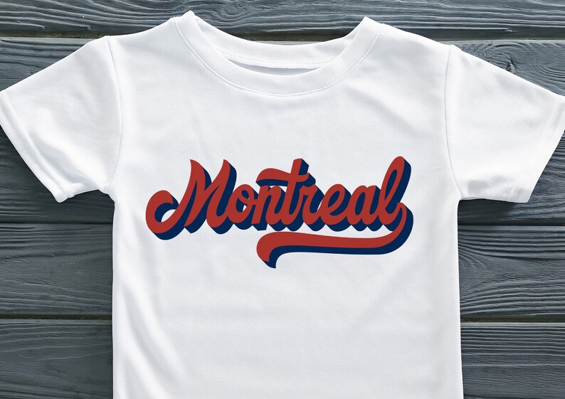Montreal Tshirt Svg Montreal Png Retro Font Svg Montreal Etsy
