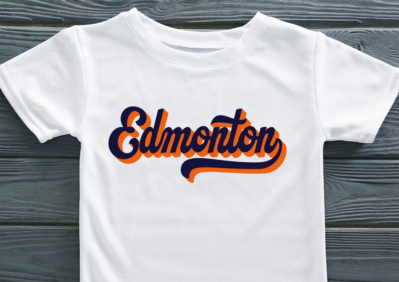 Retro Edmonton Svg Edmonton Tshirt Svg Hockey Svg Canada Etsy