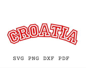 Croatia Svg, Croatia Png, Croatia Sublimation, Croatia design Tshirt, Croatia gifts, Croatia Template, Commercial Use, Varsity, Pattern