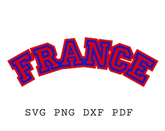 フランス SVG、フランス PNG、フランス 昇華、フランス デザイン T シャツ、フランス ギフト、フランス テンプレート、商用利用、バーシティ、パターン
